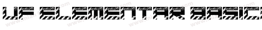UF Elementar Basica13214字体转换